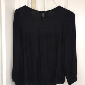 Forever 21 chiffon blouse